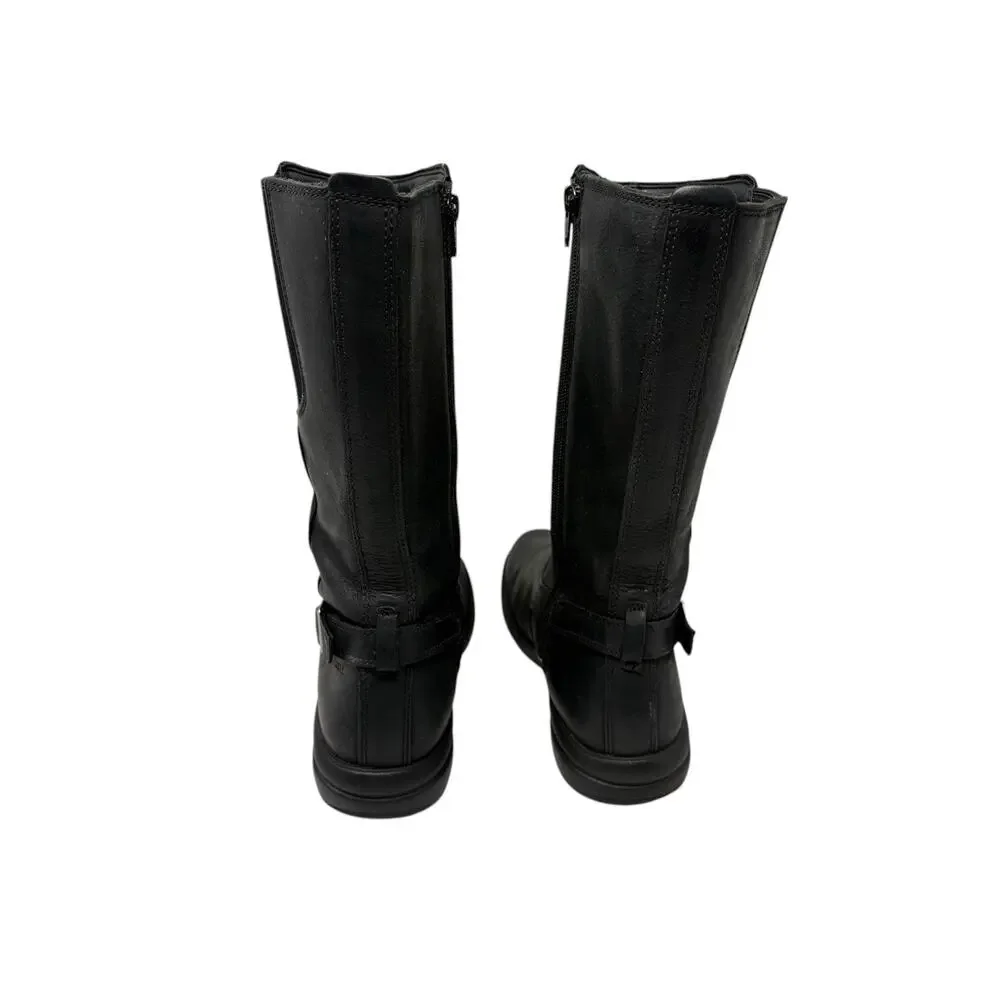 Merrell Women's Andover Peak Black Leather Waterproof Biker Boot US 11 - Picture 4 of 7